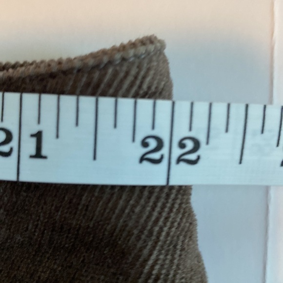 Lane Bryant Brown Corduroy skirt flared size 22 - Picture 3 of 9